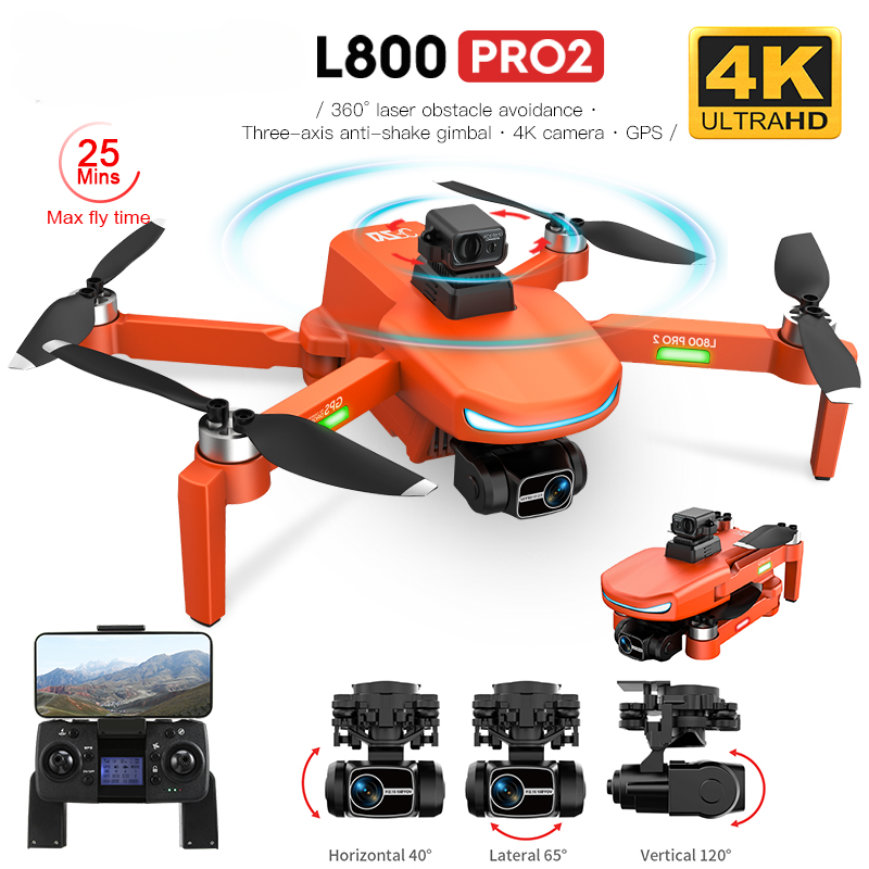 Drone Kit Vtol - L800 PRO 2 Professional Drone 4K