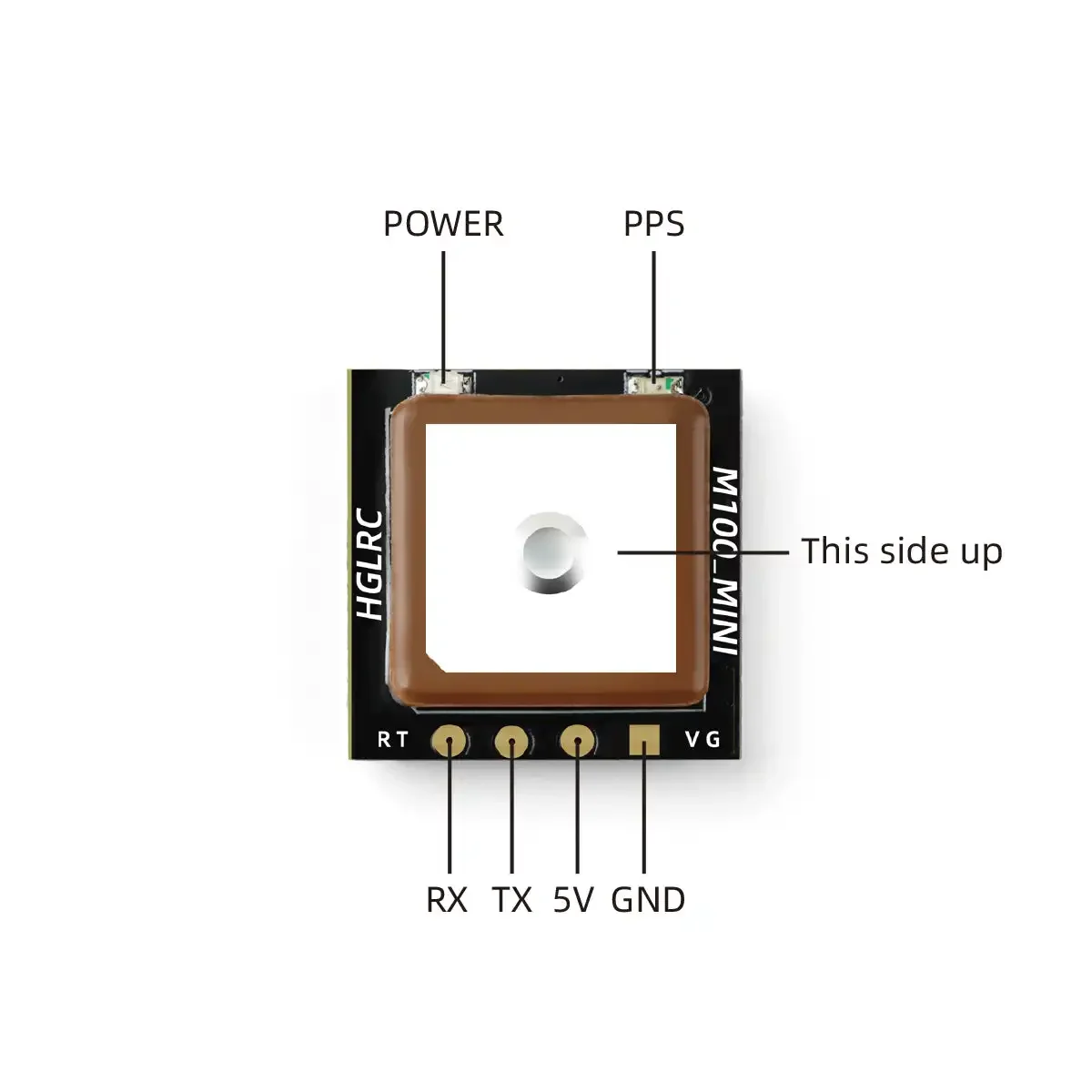 HGLRC M100 MINI M10 GPS Module - огляд і ціна Drone Kit Long Range