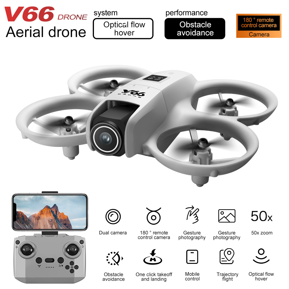 New V66 Mini Drone HD Camera 4 - огляд і ціна Drone Kit Professional