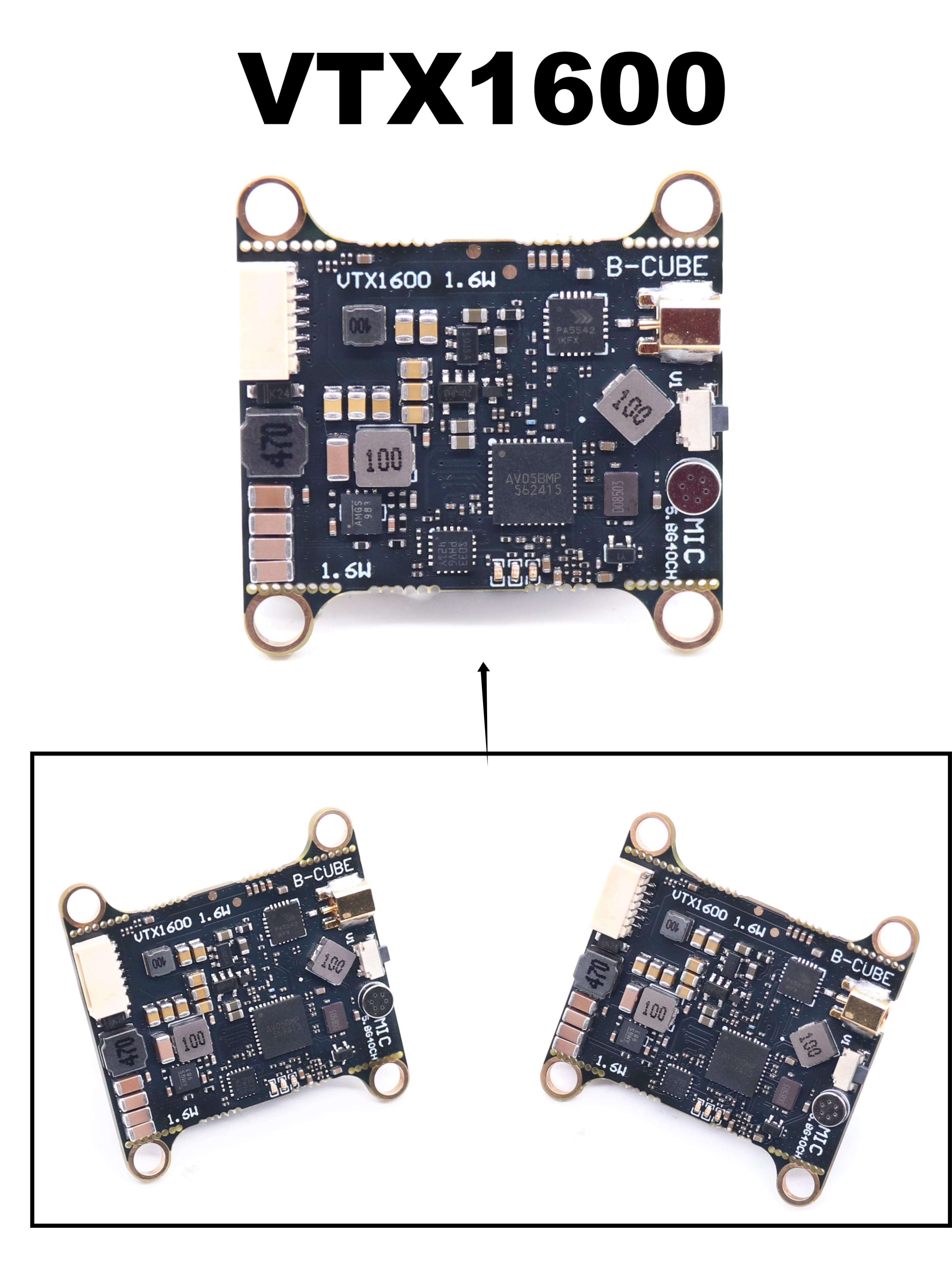 B-CUBE 5.8G VTX 800 1000 1600  - огляд і ціна Drone Kit Vtol