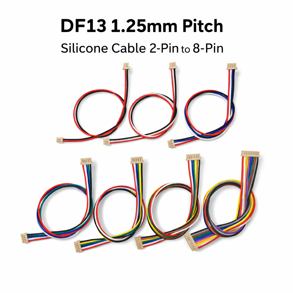 5PCS DF13 1.25mm Connector Cab - огляд і ціна Drone Kit Hexacopter