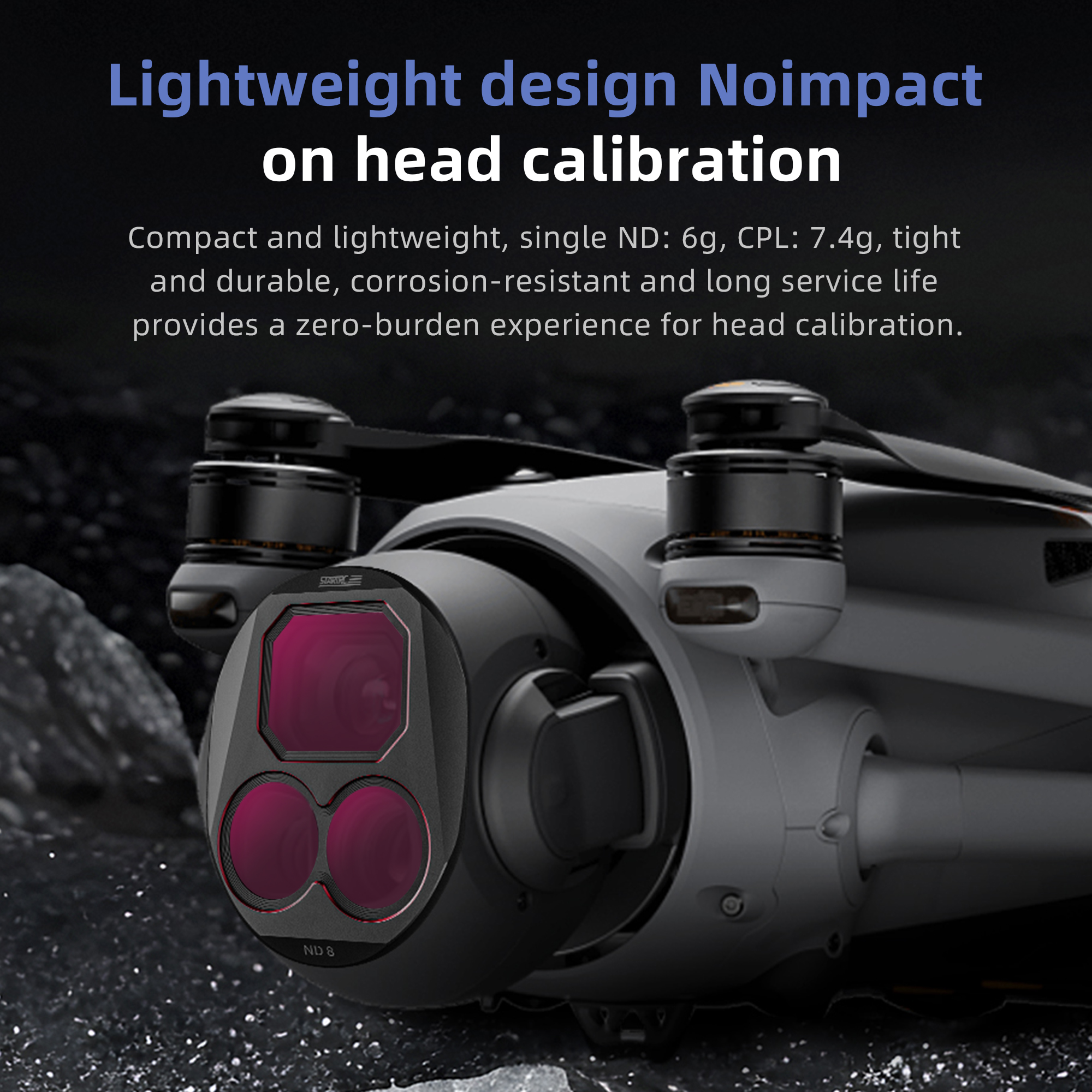 4Pcs Drone Camera ND Filters S - огляд і ціна Drone Kit Waterproof