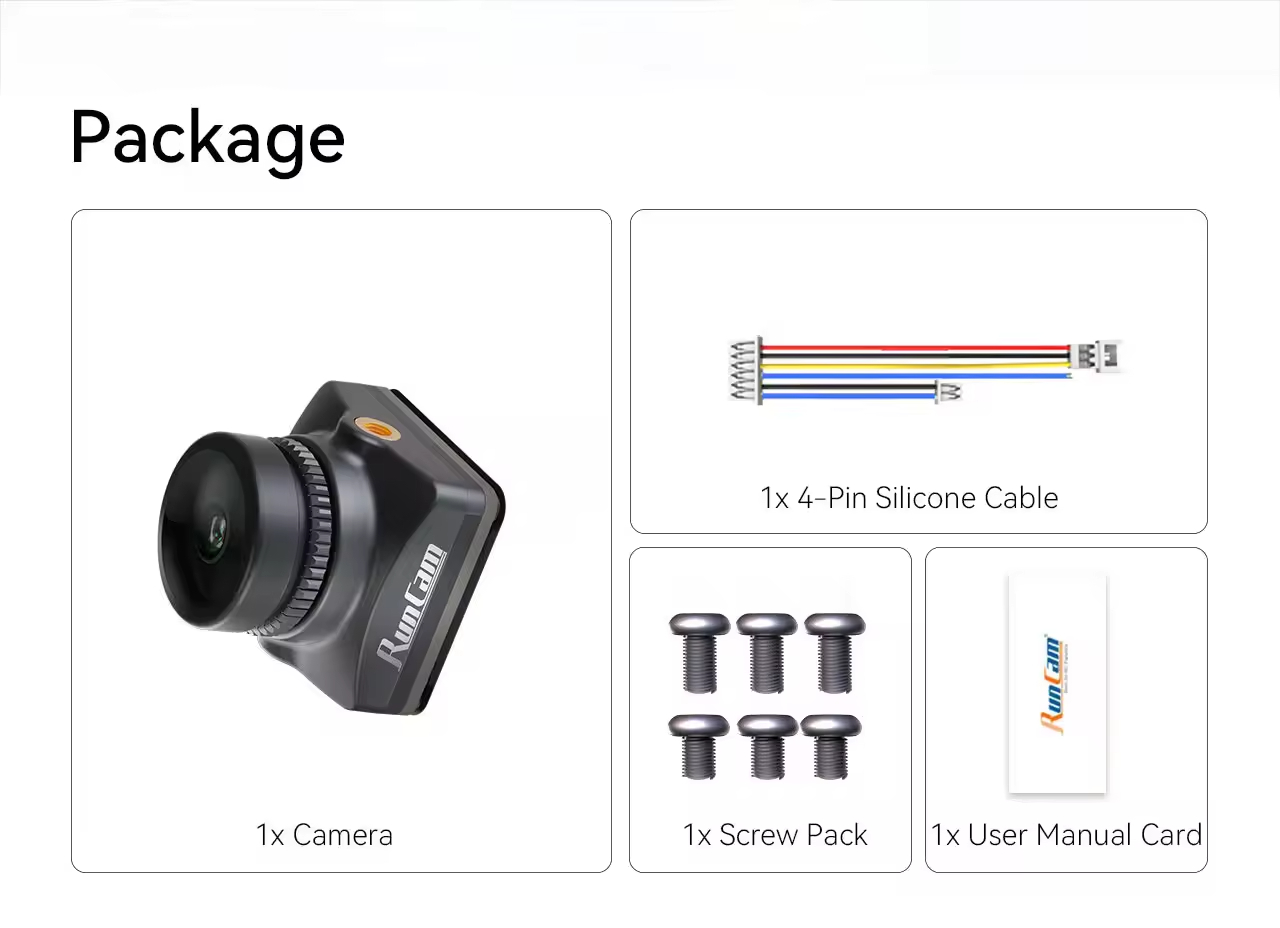 RunCam Phoenix 2 SP V5 Camera  - огляд і ціна Drone Kit Hexacopter