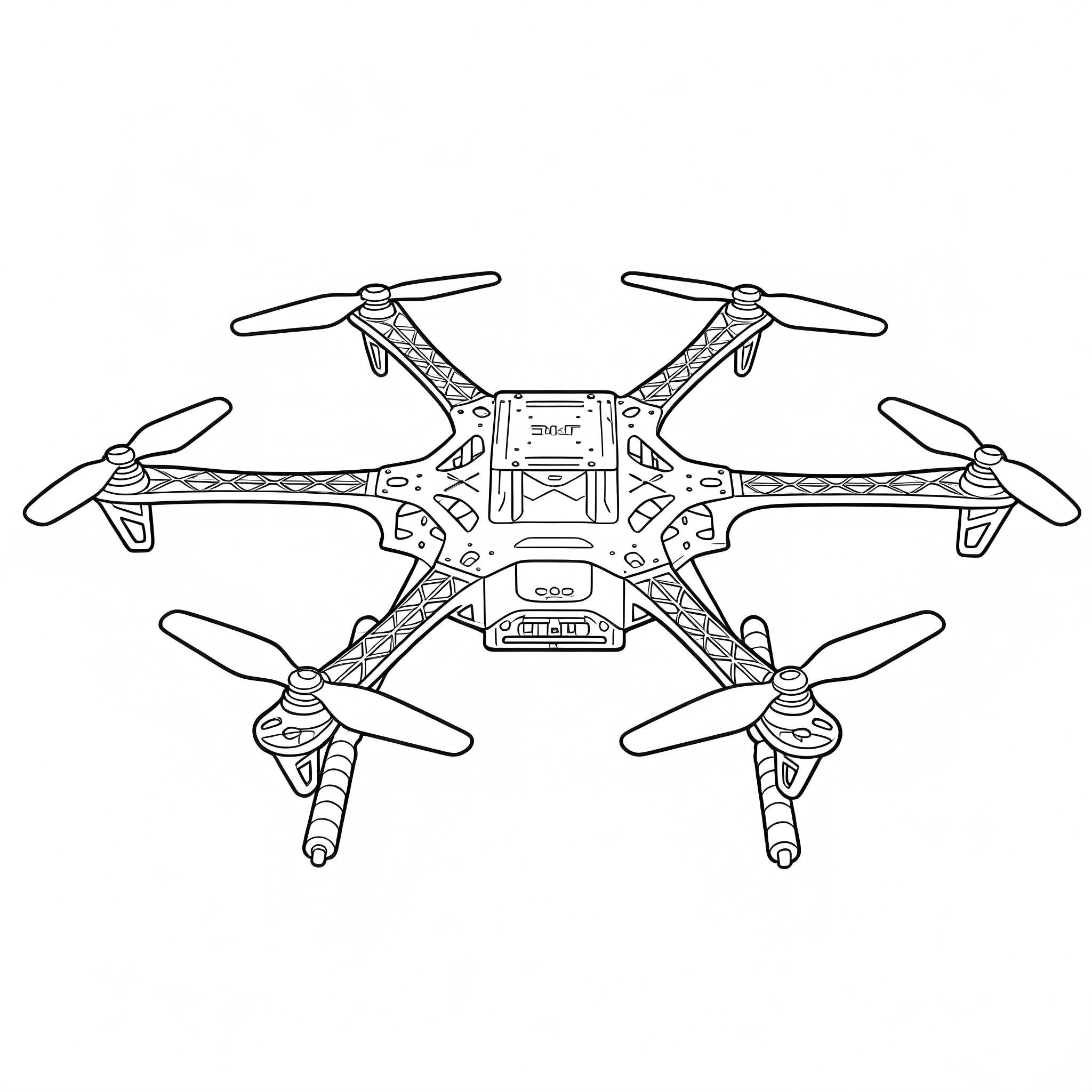S550 RC Hexacopter Drone Frame - огляд і ціна Drone Kit Hexacopter