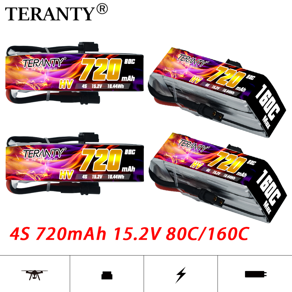 TERANTY 720mAh 4S 15.2V HV Lip - огляд і ціна Drone Kit Racing