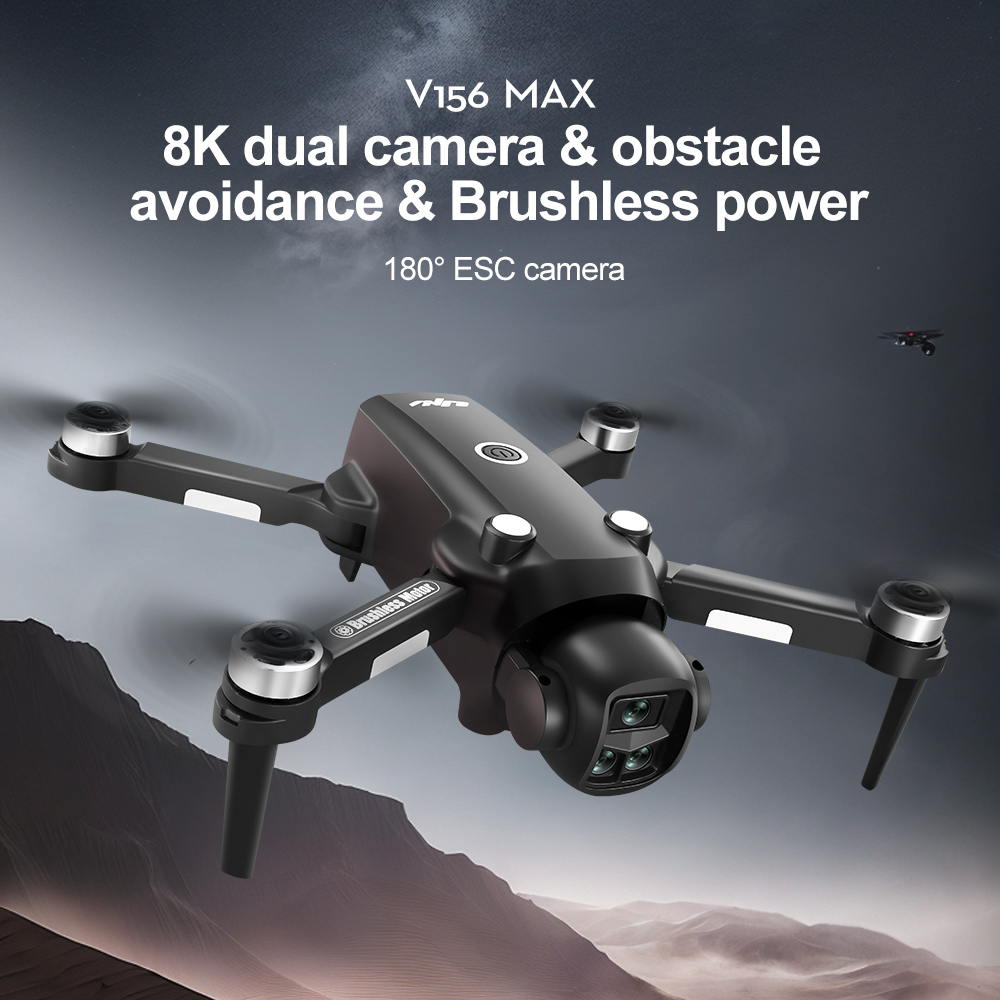 Lenovo V156 MAX 4K 8K Drone 5G - огляд і ціна Drone Kit Long Range