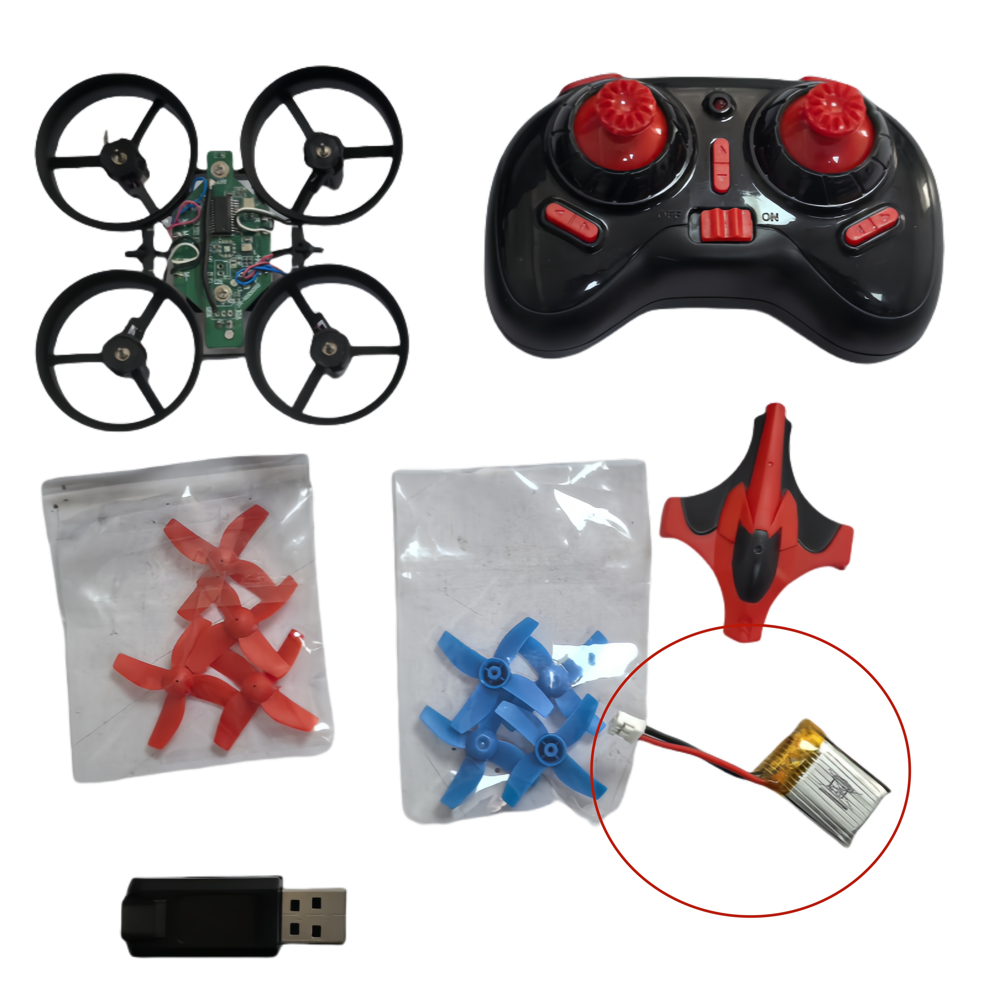DIY RC Drone Parts 2.4GHz Each - огляд і ціна Drone Kit Build Yourself