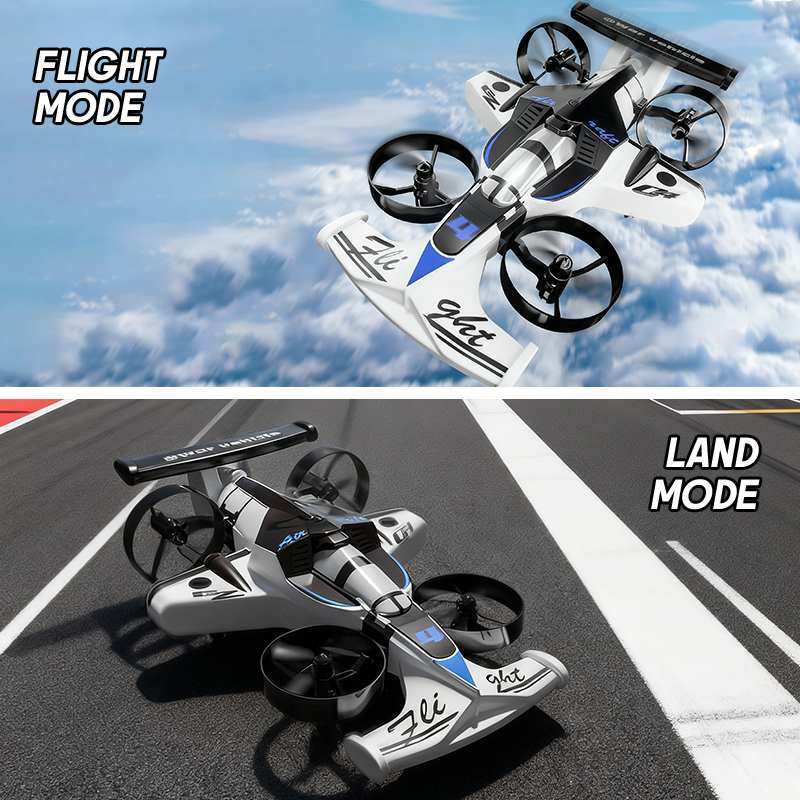 2in1 Mini Drone Air-Ground Fly - огляд і ціна Drone Kit Professional